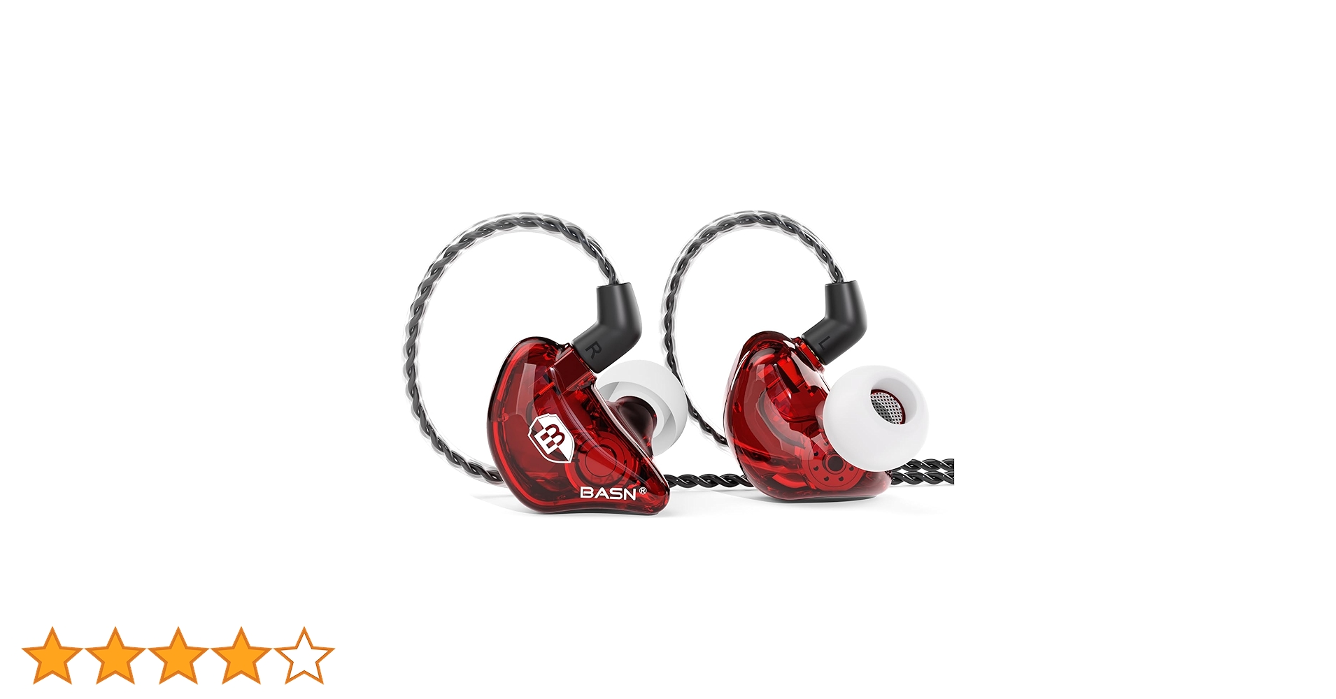 Amazon.co.jp: BASN BsingerBC100 ヘッドホン MMCX 取り外し可能